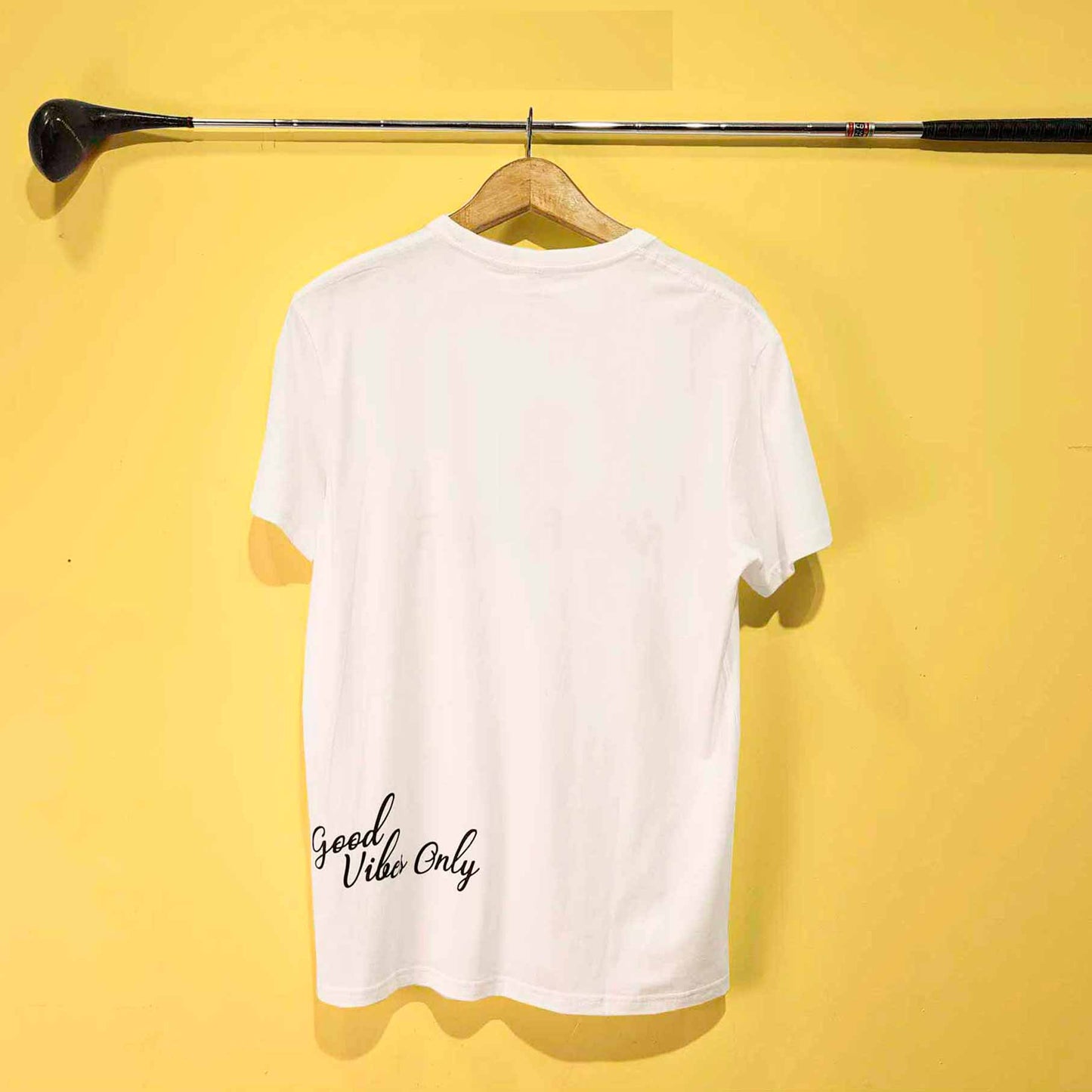 Camiseta Good Vibes Only Blanca