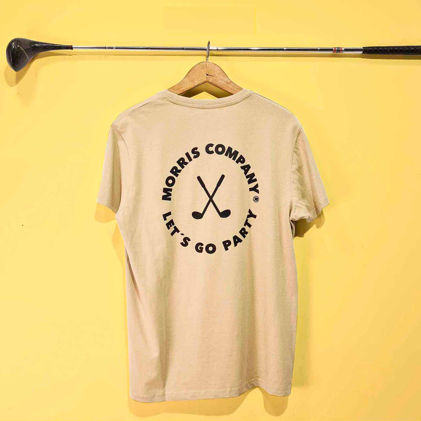 Camiseta Let’s Go Party Beige