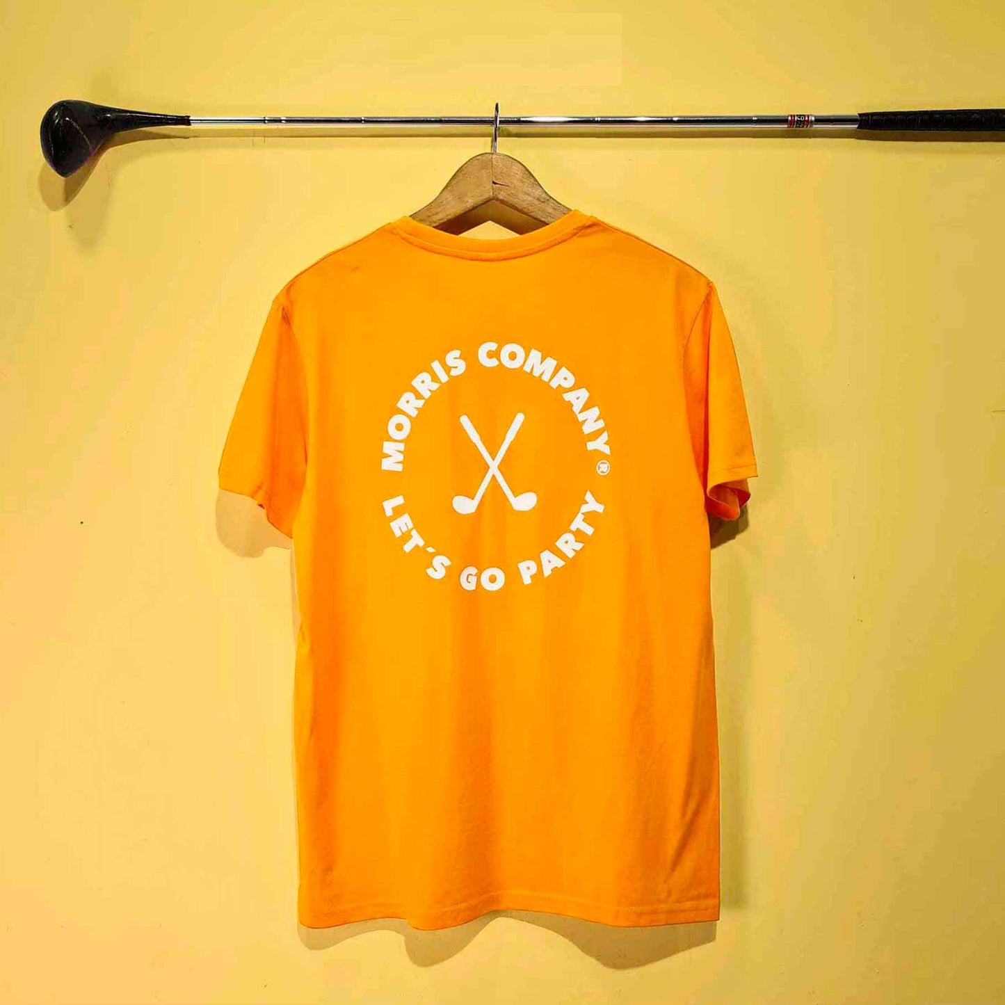 Camiseta Let’s Go Party Naranja