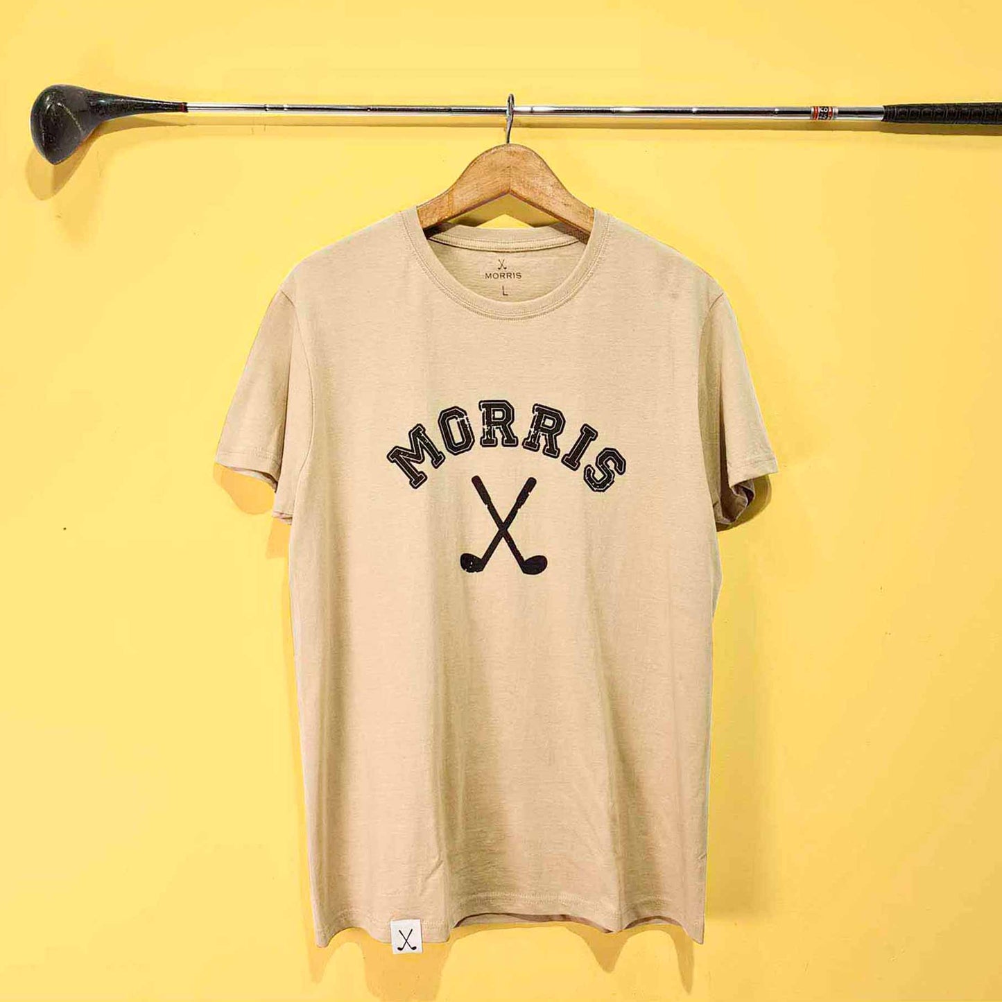 Camiseta University Beige