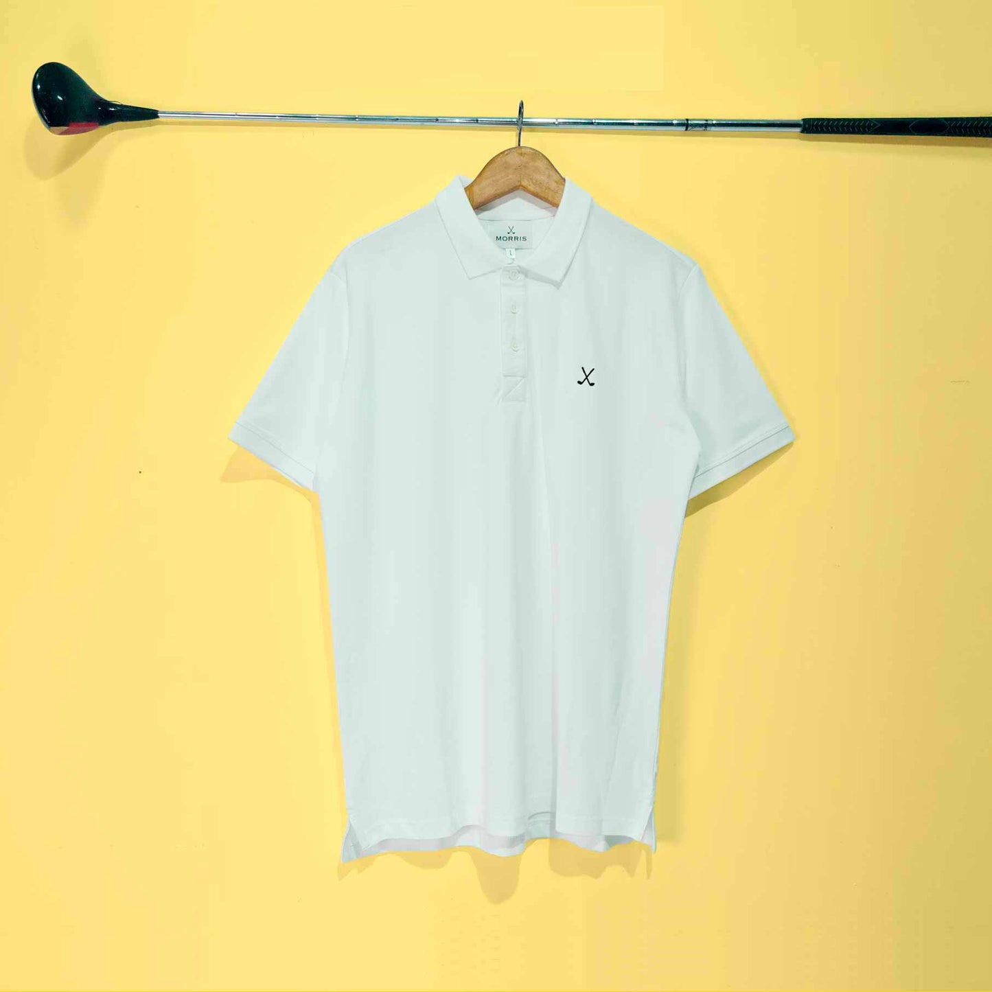 Polo Morris Orgánico Blanco
